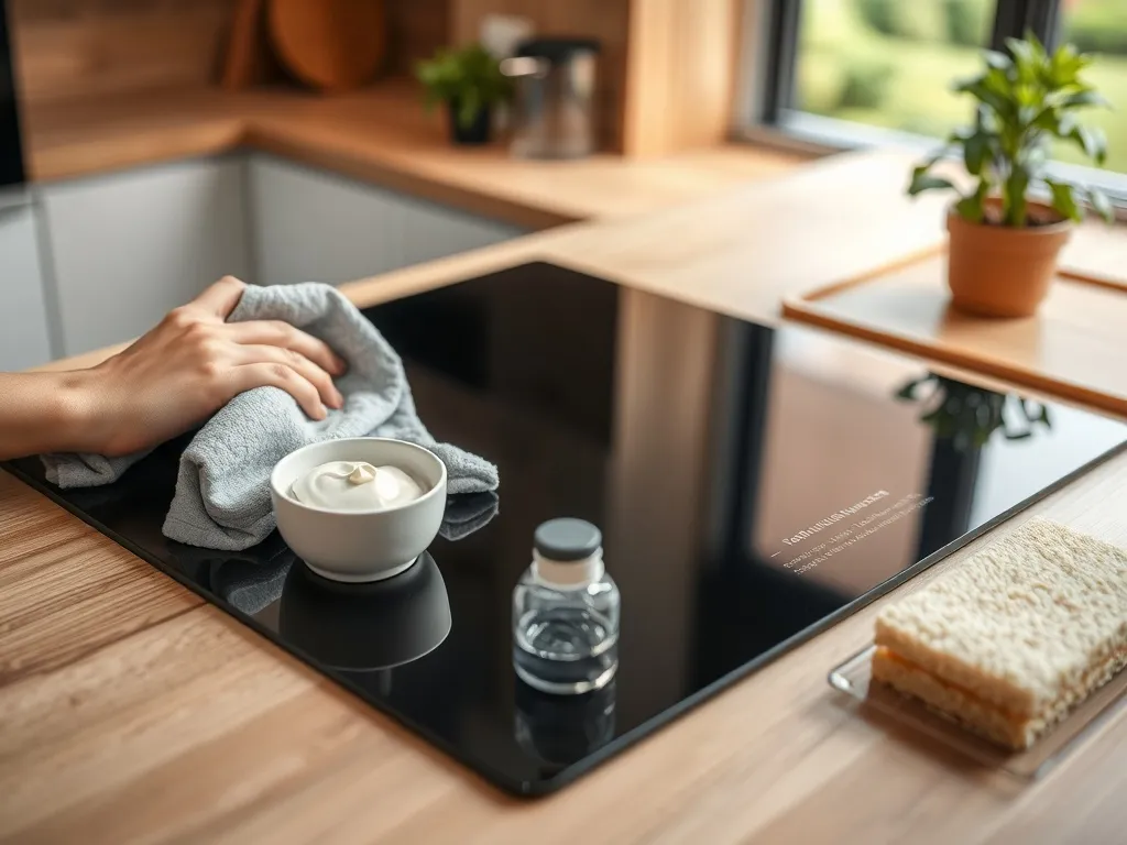 Jak wyczyścić płytę indukcyjną - domowe sposoby?