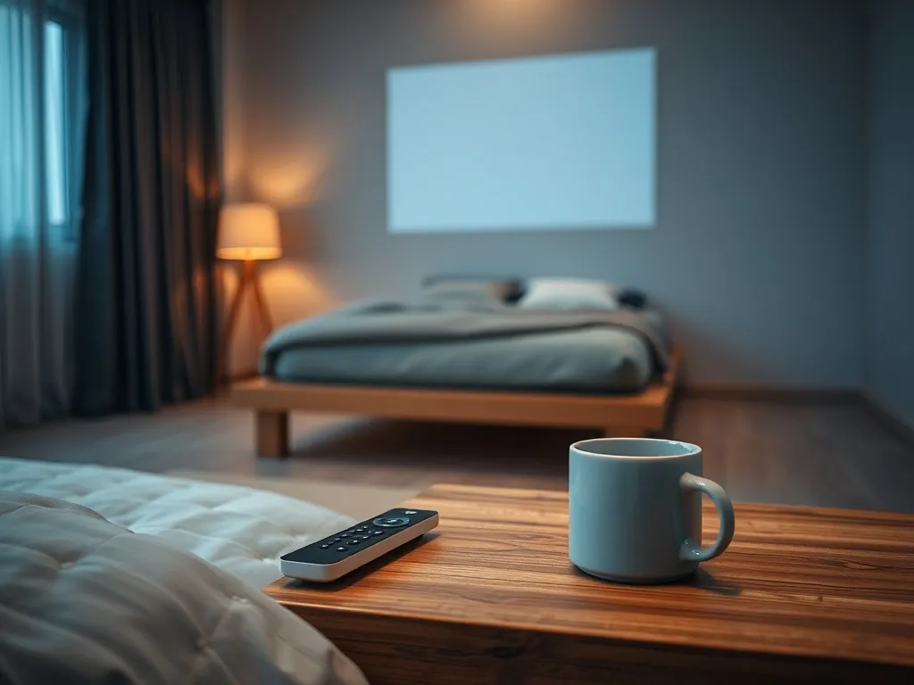 Projektor zamiast telewizora w sypialni – wady i zalety
